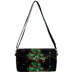 Christmas Star Jewellery Removable Strap Clutch Bag