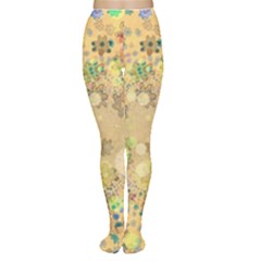 Flowers Color Colorful Watercolour Tights by HermanTelo