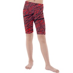 Neurons Cells Train Link Brain Kids  Mid Length Swim Shorts by HermanTelo