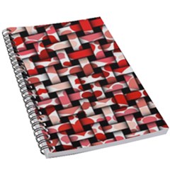 Background Red Summary 5 5  X 8 5  Notebook