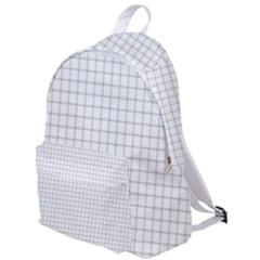 Aesthetic Black And White Grid Paper Imitation The Plain Backpack