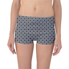 Pattern Formes Ronds Noir/blanc Reversible Boyleg Bikini Bottoms by kcreatif