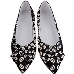 Pattern Formes Ronds Noir Women s Bow Heels