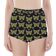 Butterflies With Wings Of Freedom And Love Life High-waisted Bikini Bottoms by pepitasart