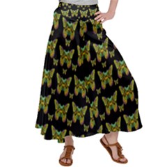 Butterflies With Wings Of Freedom And Love Life Satin Palazzo Pants by pepitasart