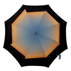 Photo Coucher Du Soleil Bleu/orange Hook Handle Umbrellas (large) by kcreatif