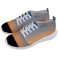 Photo Coucher Du Soleil Bleu/orange Men s Lightweight Sports Shoes by kcreatif