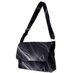 Photo Lumière Noir/gris Full Print Messenger Bag (s) by kcreatif