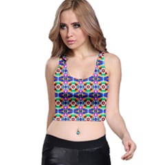 Ab 139 Racer Back Crop Top