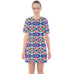 Ab 139 Sixties Short Sleeve Mini Dress