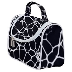 Neurons Braid Network Wattle Yarn Satchel Handbag