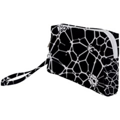 Neurons Braid Network Wattle Yarn Wristlet Pouch Bag (small)
