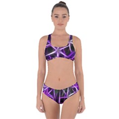 Neurons Brain Cells Imitation Criss Cross Bikini Set by HermanTelo