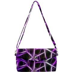 Neurons Brain Cells Imitation Removable Strap Clutch Bag