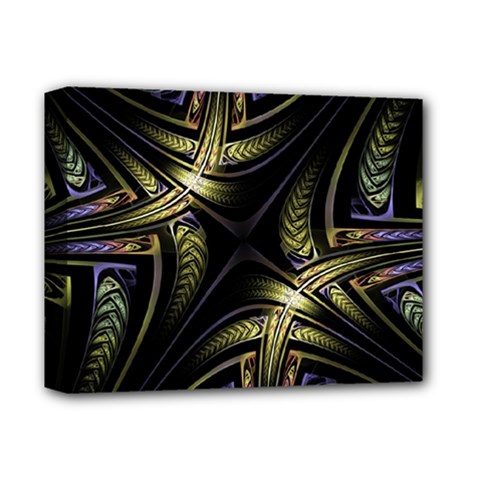 Fractal Texture Pattern Deluxe Canvas 14  X 11  (stretched) by HermanTelo