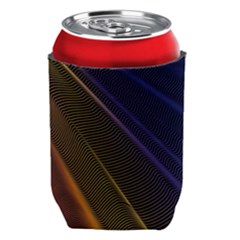 Rainbow Waves Mesh Colorful 3d Can Holder by HermanTelo