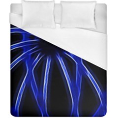 Light Effect Blue Bright Design Duvet Cover (california King Size) by HermanTelo