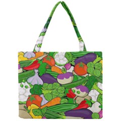 Vegetables Bell Pepper Broccoli Mini Tote Bag