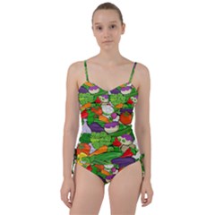 Vegetables Bell Pepper Broccoli Sweetheart Tankini Set by HermanTelo