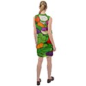 Vegetables Bell Pepper Broccoli Sleeveless Shirt Dress View2