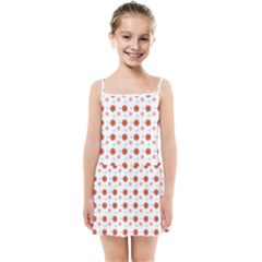 Background Flowers Multicolor Kids  Summer Sun Dress