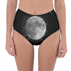 Lune Étoilé Reversible High-waist Bikini Bottoms by kcreatif
