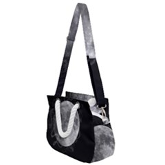 Lune Étoilé Rope Handles Shoulder Strap Bag by kcreatif