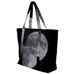 Lune Étoilé Zip Up Canvas Bag by kcreatif