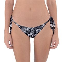 Fleurs De Cerisier Noir & Blanc Reversible Bikini Bottom by kcreatif