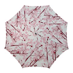 Fleurs De Cerisier Golf Umbrellas by kcreatif