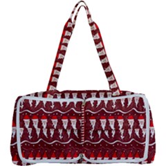 Bearded Santa Pattern Multi Function Bag by bloomingvinedesign