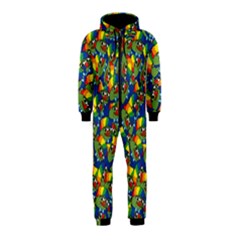 Clown World Pepe The Frog Honkhonk Meme Kekistan Funny Pattern Blue  Hooded Jumpsuit (kids) by snek