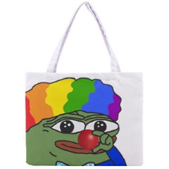 Clown World Pepe The Frog Honkhonk Meme Kekistan Funny Mini Tote Bag by snek