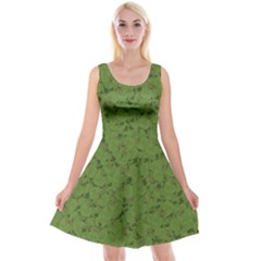 Groyper Pepe The Frog Original Meme Funny Kekistan Green Pattern Reversible Velvet Sleeveless Dress by snek