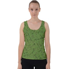 Groyper Pepe The Frog Original Meme Funny Kekistan Green Pattern Velvet Tank Top by snek