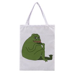 Groyper Pepe The Frog Original Funny Kekistan Meme  Classic Tote Bag by snek