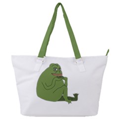 Groyper Pepe The Frog Original Funny Kekistan Meme  Full Print Shoulder Bag by snek