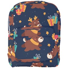 Colorful Funny Christmas Pattern Full Print Backpack