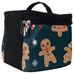 Colourful Funny Christmas Pattern Make Up Travel Bag (big) by Vaneshart