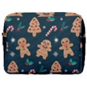 Colourful Funny Christmas Pattern Make Up Pouch (Large) View1