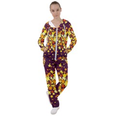 Colorful Confetti Stars Paper Particles Scattering Randomly Dark Background With Explosion Golden St Women s Tracksuit by Vaneshart