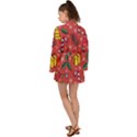 Colorful Funny Christmas Pattern Long Sleeve Kimono View2