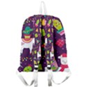 Colorful Funny Christmas Pattern Giant Full Print Backpack View2