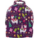 Colorful Funny Christmas Pattern Mini Full Print Backpack View1