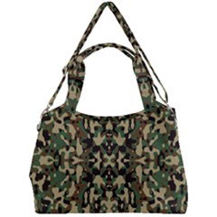 Camo Double Compartment Shoulder Bag by ArtworkByPatrick