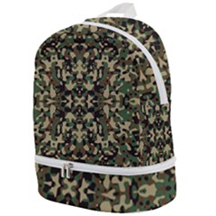 Camo Zip Bottom Backpack by ArtworkByPatrick