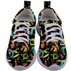 Music 2 Kids Athletic Shoes by ArtworkByPatrick