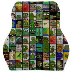 Pepe The Frog Memes Of 2019 Picture Patchwork Pattern Car Seat Velour Cushion  by snek