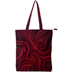 Electric Field Art Lviii Double Zip Up Tote Bag by okhismakingart