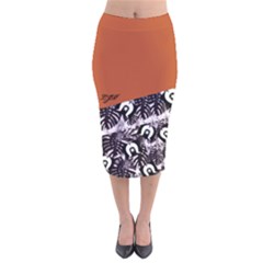 Ljp Velvet Midi Pencil Skirt by Ladyjpstyles07